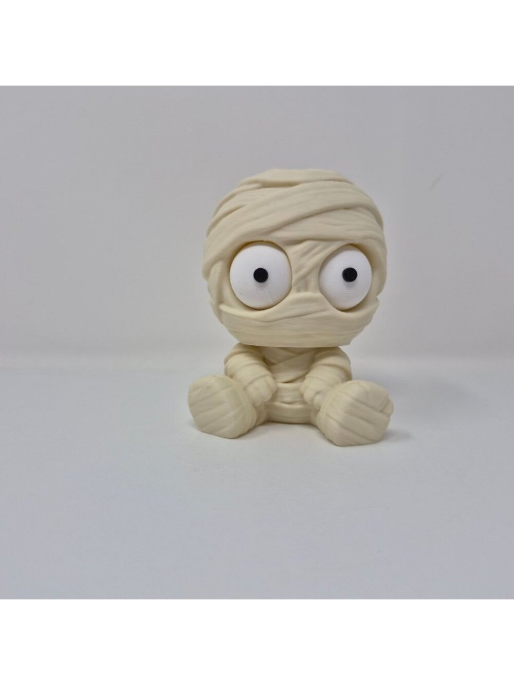 Goofy Series Mummy Figurine w/ Movable Eyes - Halloween Collection 4" (p7)